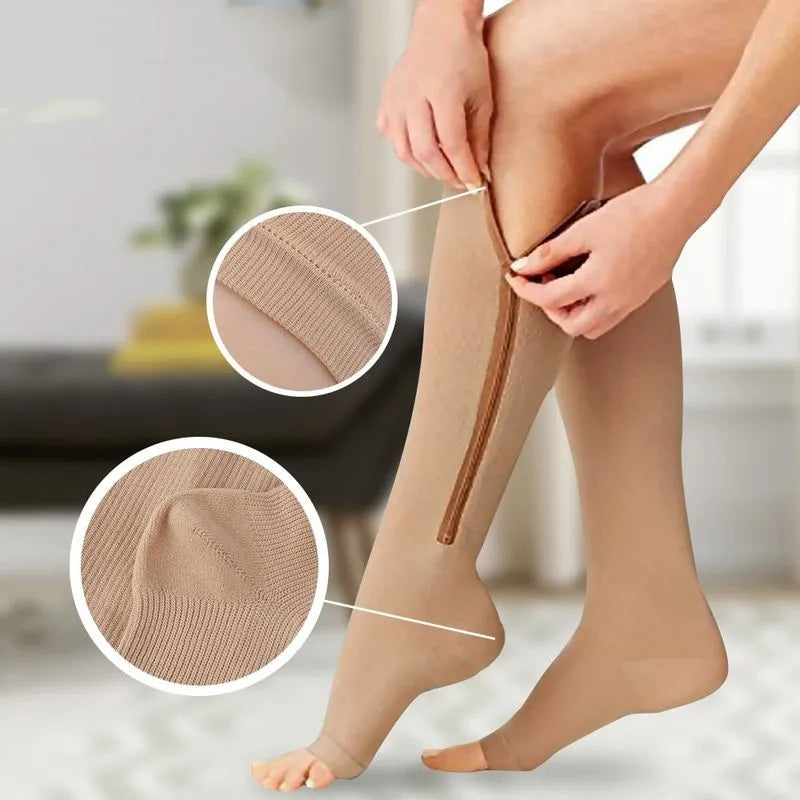 Media compresión para varices