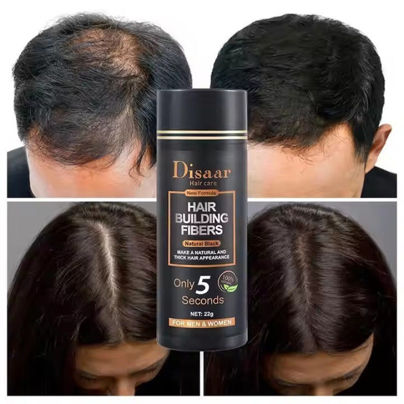 DISAAR FIBRA CAPILAR FOR MEN & WOMEN 22G Color NEGRO