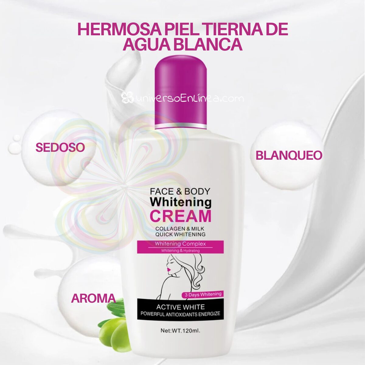 CREMA BLANQUEADORA ZONAS OSCURAS 120 ML
