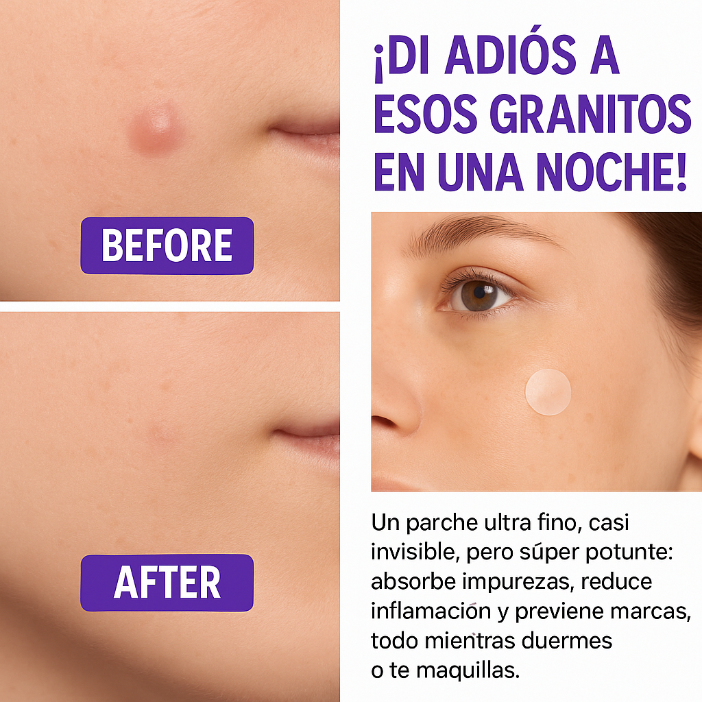 Parche para manchas negras y acne Pack de 144 unidades