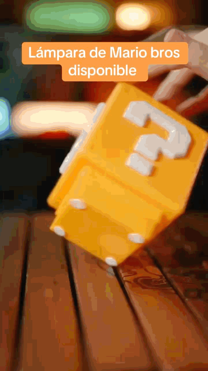 Lampara Led de Mario Bros 🎮💡