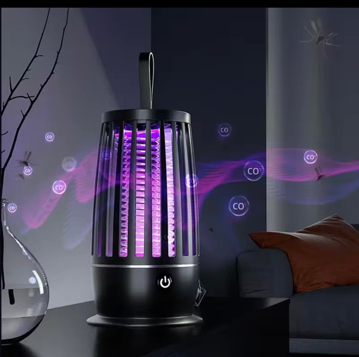 LAMPARA ANTIMOSQUITOS 🦟💡