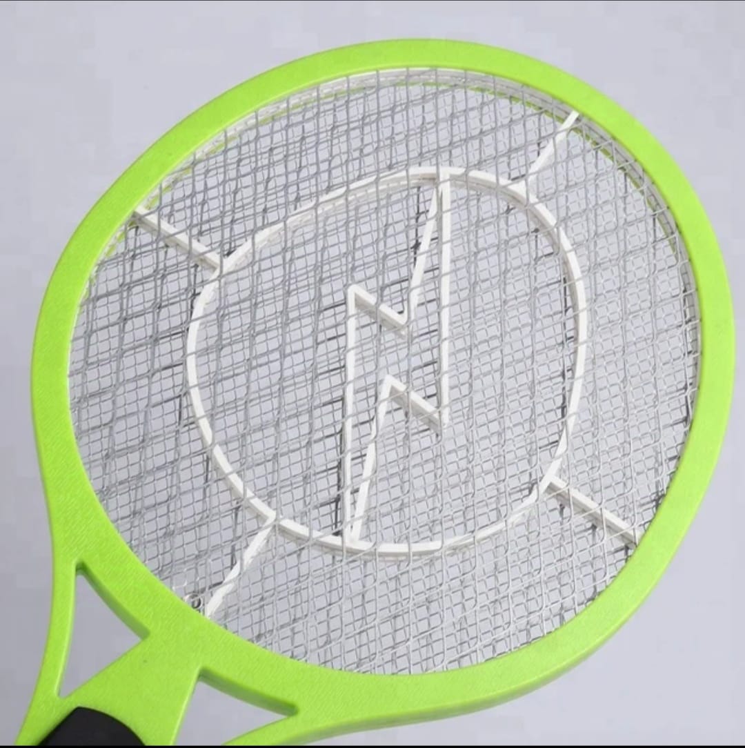 RAQUETA CON LINTERNA  1 PULSERA REPELENT 🦟💥