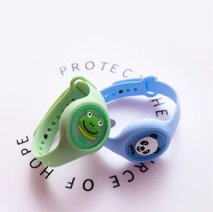 RAQUETA CON LINTERNA  1 PULSERA REPELENT 🦟💥