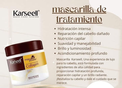 Mascara Capilar Karseell Con Colageno🌟😍