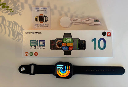 Smartwatch T900 Pro Max L Serie 10 Black