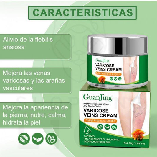 Crema Natural para Várices