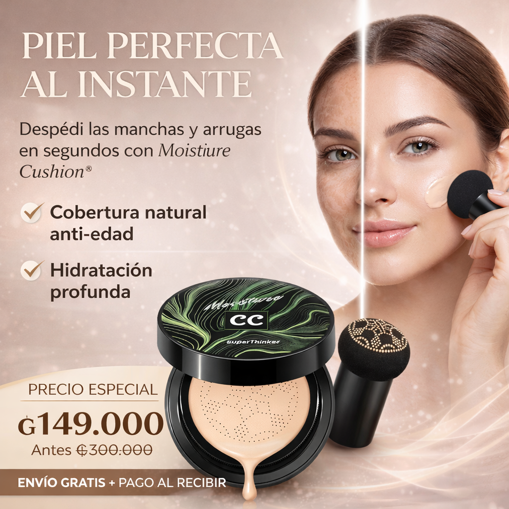 Moisture Cushion®  Beauty Cream Base Maquillaje Anti-Edad