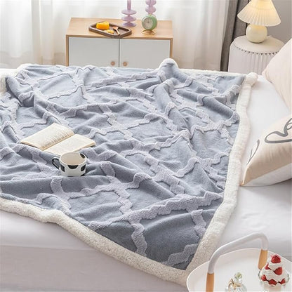 LUJOSAS MANTAS SHERPA CON OVEJERO