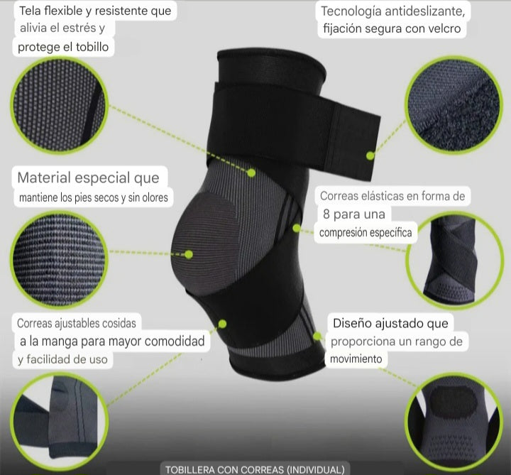 Tobilleras Elásticas de Compresión