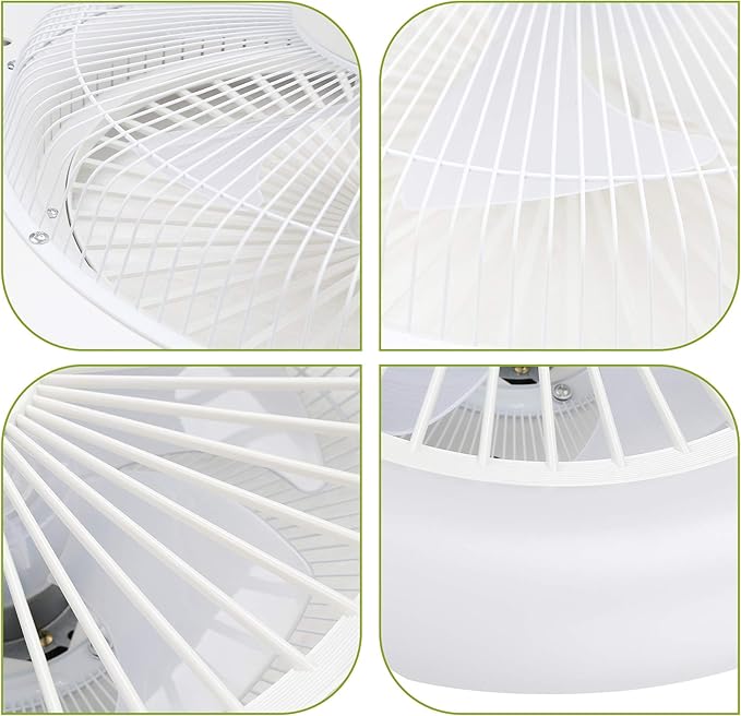VENTILADOR DE TECHO SILENCIOSO CON LED