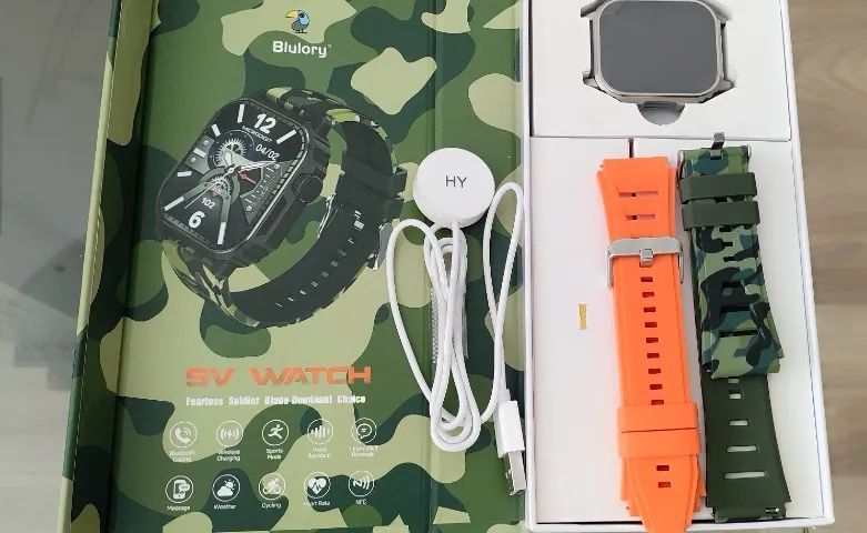 🌟 Smartwatch Blulory Camuflado – ¡La Aventura Empieza Aquí! 🌟