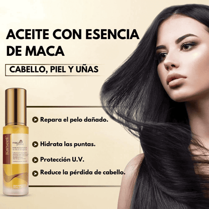 KIT MASCARA Y ACEITE CAPILAR KARSEELL✨💇‍♀️💖