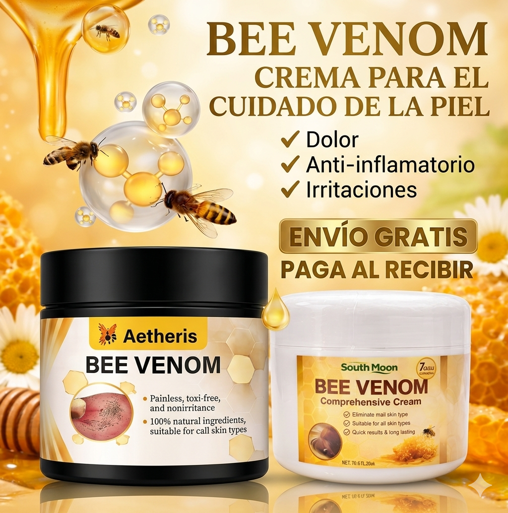 Crema Bee Venom - Efecto Lifting y Antiedad con Veneno de Abeja