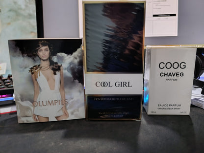 Kit Lleva 3 Perfumes Paga 1 🌹 GOOD GIRL, OLYMPEA y COCO MADEMOISELLE