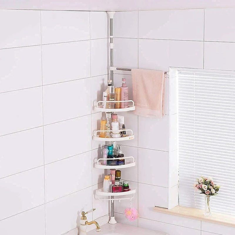 ESTANTE ESQUINERO PARA DUCHA Y BAÑO 🛁✨