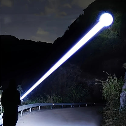 LINTERNA LED  RECARGABLE ZOOM POTENTE