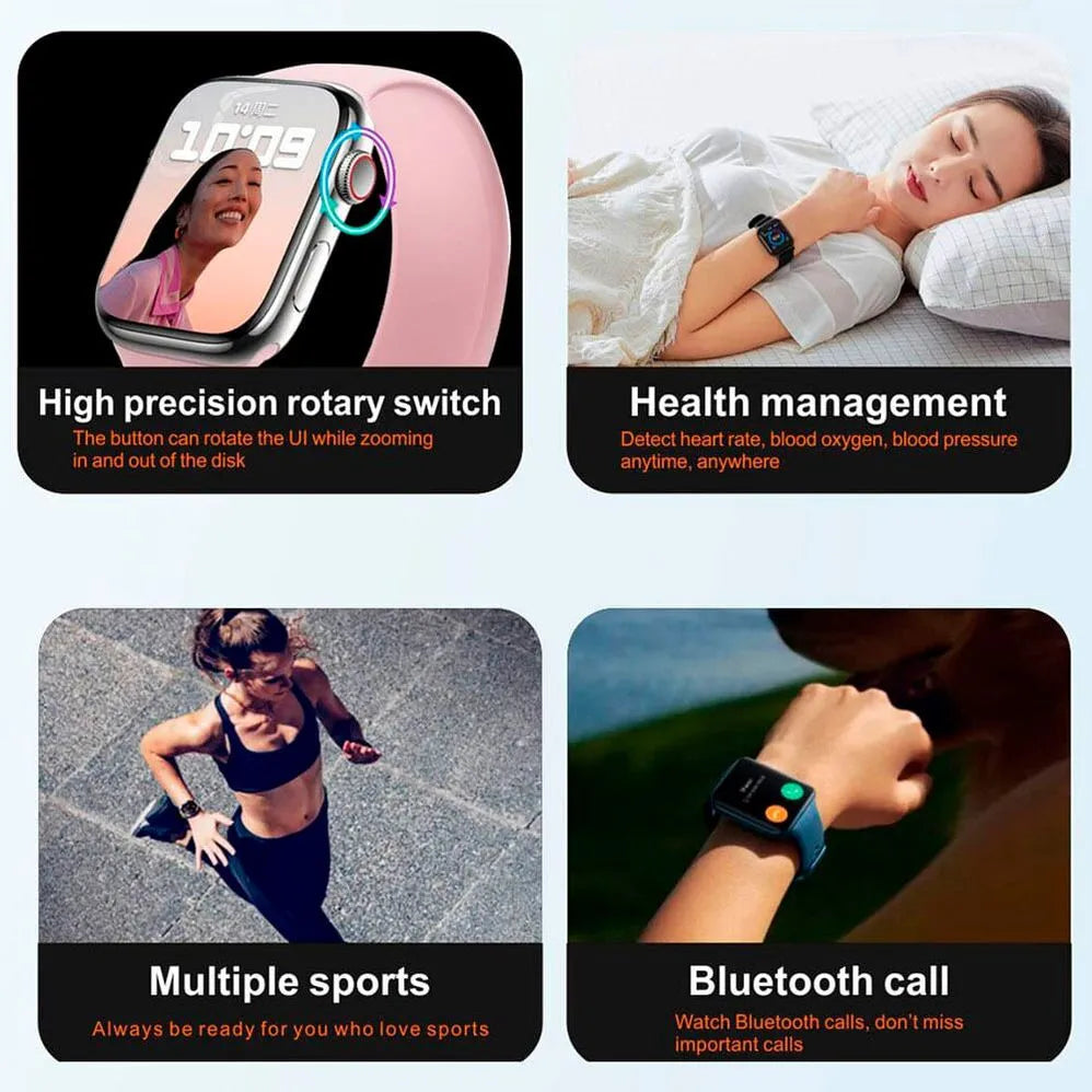 Smartwatch T900 Pro Max L Serie 10 Black