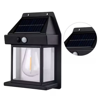 LAMPARA LED SOLAR PARA EXTERIORES FOCO