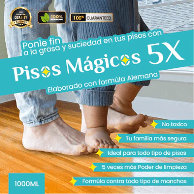 PISOS MAGICOS X5 presentacion 1000 ML