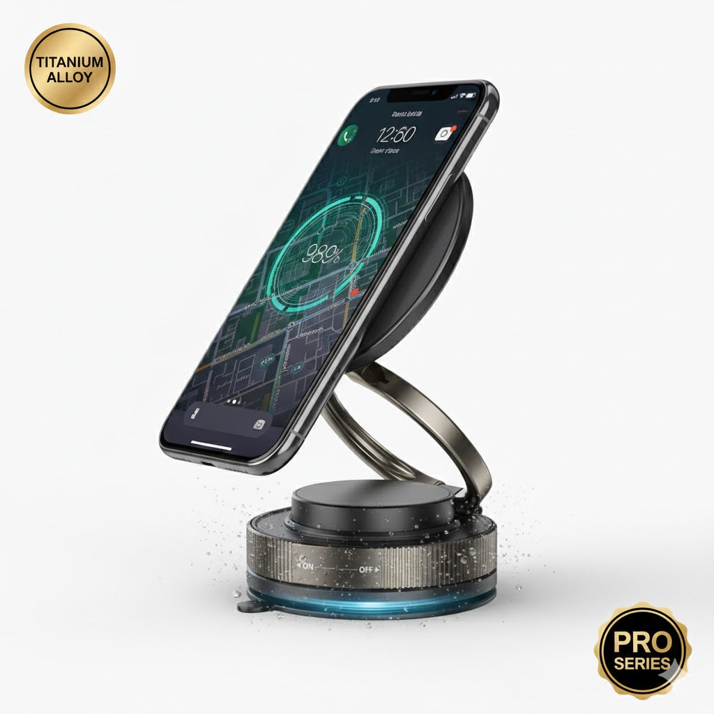 Soporte Magnético Pro 360° - Ultra Succión al Vacío